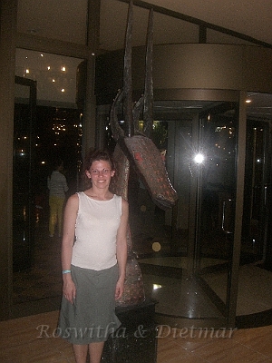 5 CIMG7209.JPG - Kunstwerk im Foyer